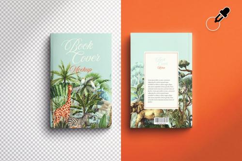 Books Mockup Front and Back Paperback