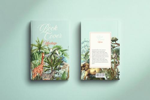 Books Mockup Front and Back Paperback