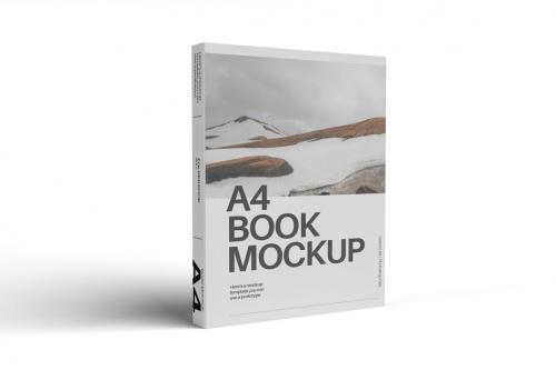 A4 Book Mock Up