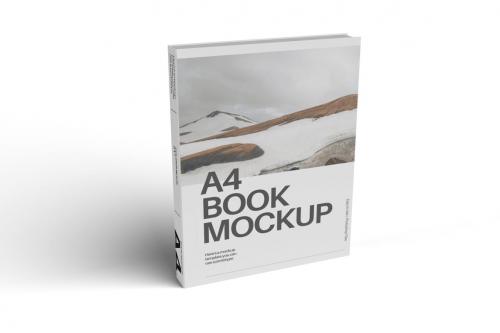 A4 Book Mock Up