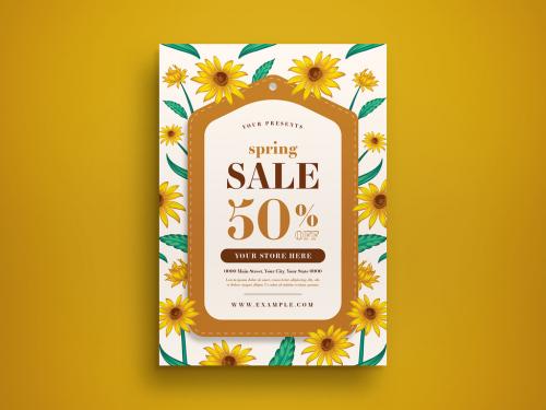 Spring Sale Flyer Layout - 438720200