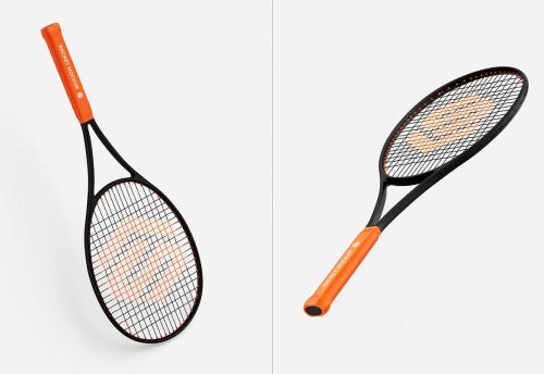 Tennis Racket Mockup Set