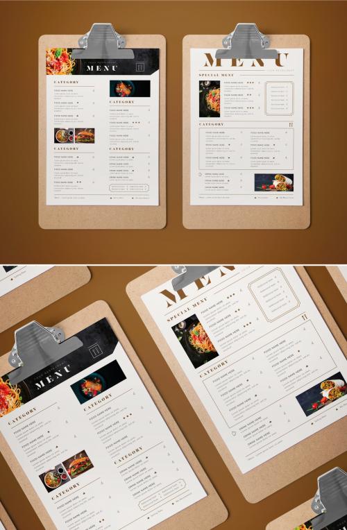 Food Menu Layout - 438720204