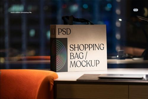 Shopping Bag Mockup