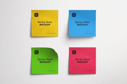 Sticky Notes Mockup