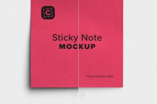 Sticky Notes Mockup