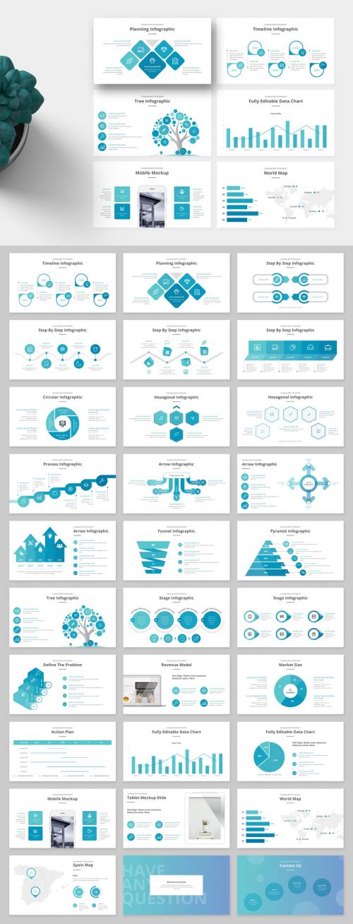 Minimal Infographics Presentation - 440179802