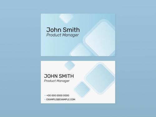 Business Card Template in Modern Design - 440289817