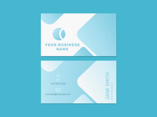 Modern Design Business Card Template - 440289821