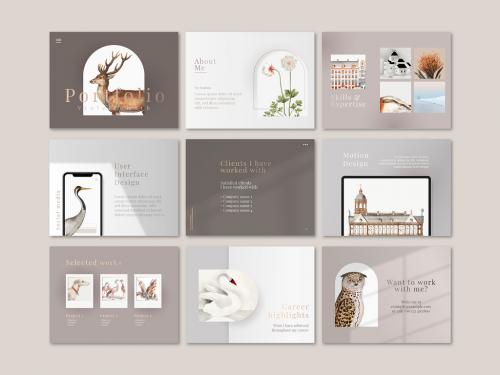 Aesthetic Business Presentation Template - 440289847