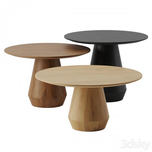 Charlotte Triple Center coffee tables by Collector