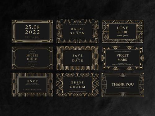 Wedding Invitation Set Template - 440290075