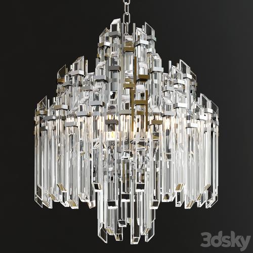 ADELE Four Tier Waterfall Chandelier