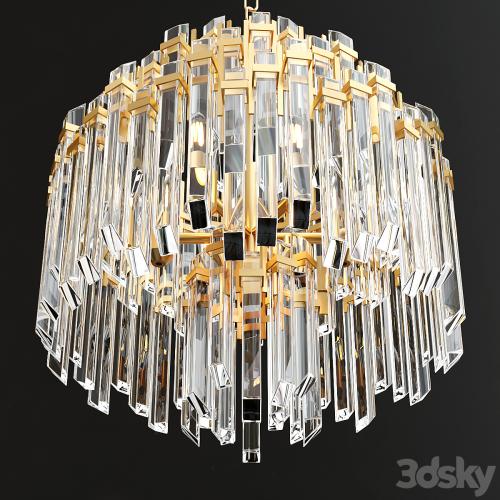 ADELE Four Tier Waterfall Chandelier