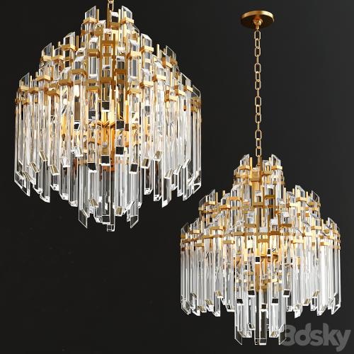 ADELE Four Tier Waterfall Chandelier