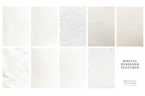 Papers White Craft Textures Set