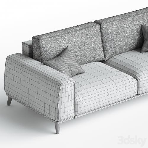 Sofa Laronso Soft Pearl