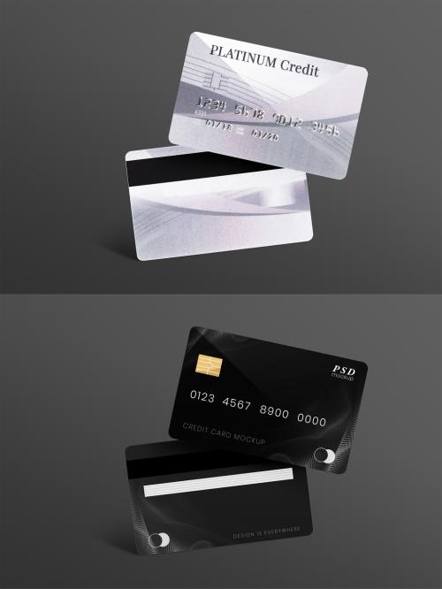 Luxury Credit Card Mockup - 441407785