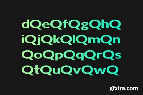 Aether - Modern Sans-Serif Font AAKVEFK