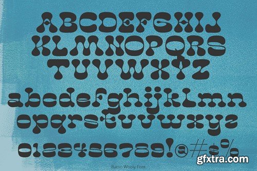 Barno Wooly Retro Font QA9V62F