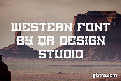 Western Bounty - Classic Typeface Font 626T8AW