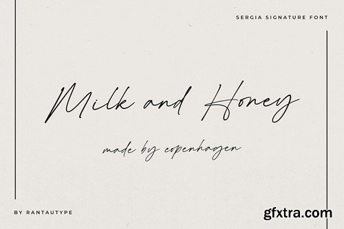 Sergia Casual Handwritten Font FMNC9AZ