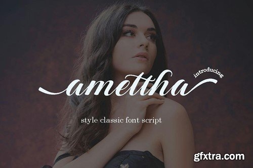 Amettha Script Fonts 958VPDA