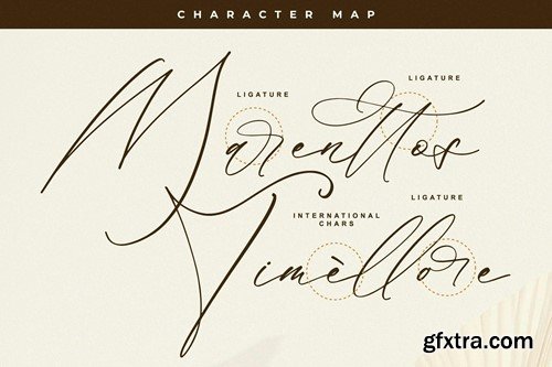 Marenttos Timellore Modern Calligraphy Font A3QFFAY