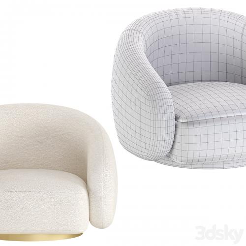 SWIVEL CHAIR BRICE by Eichholtz