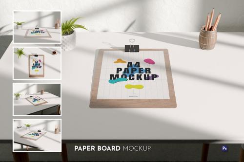 Paper Board Mockup