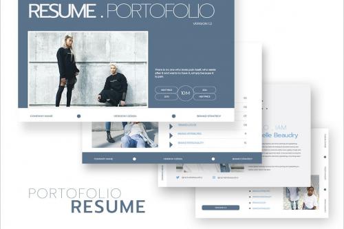 Resume Portfolio Branding Template