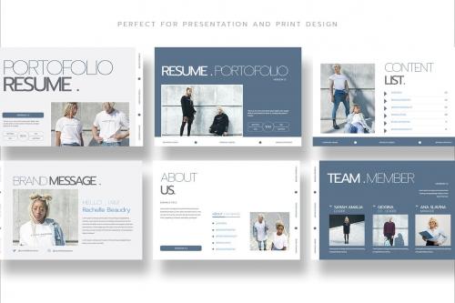 Resume Portfolio Branding Template