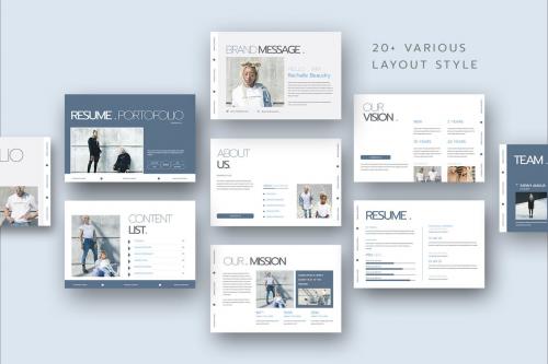 Resume Portfolio Branding Template