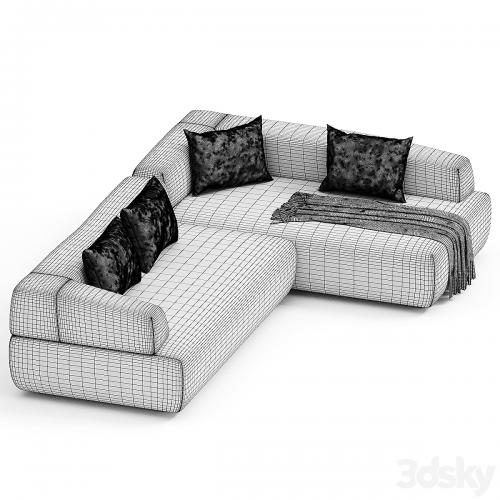 ITALO | Sofa with chaise longue By Minimomassimo