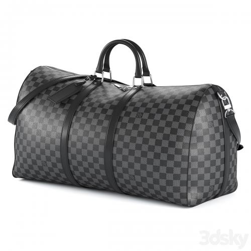 LOUIS VUITTON Keepall 60 Black