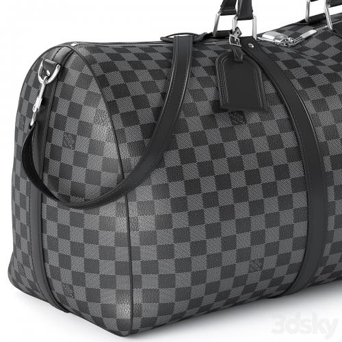 LOUIS VUITTON Keepall 60 Black