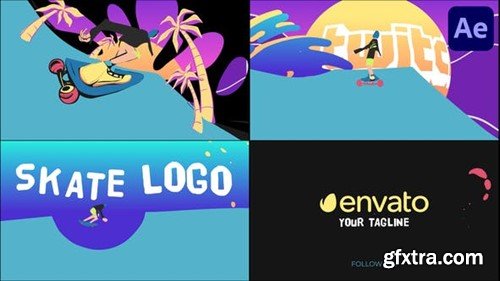 Videohive Skate Logo Opener for After Effects 50838771