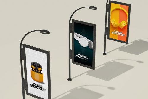 Signage Banner Mockup