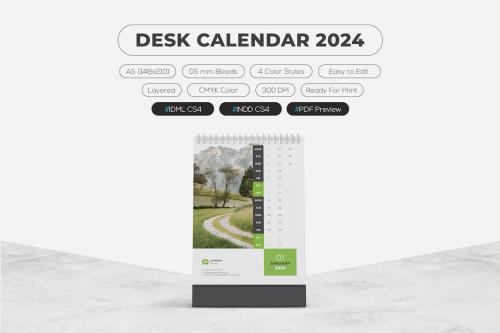 Desk Calendar 2024