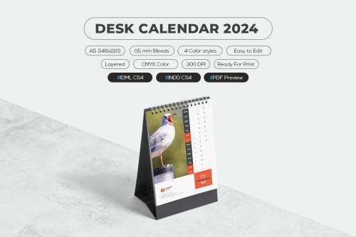 Desk Calendar 2024