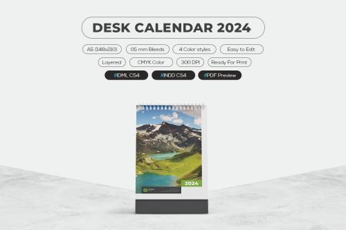 Desk Calendar 2024