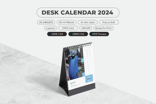 Desk Calendar 2024