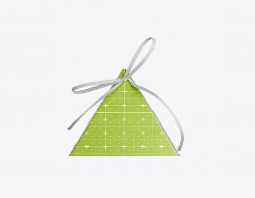 Pyramid Gift Box Mockup