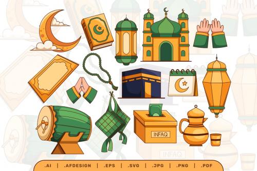 Islamic Clipart Collection
