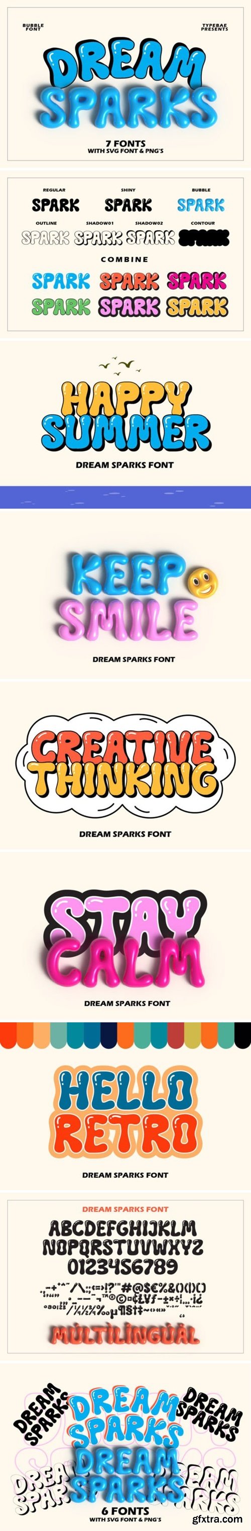 Dream Sparks Font