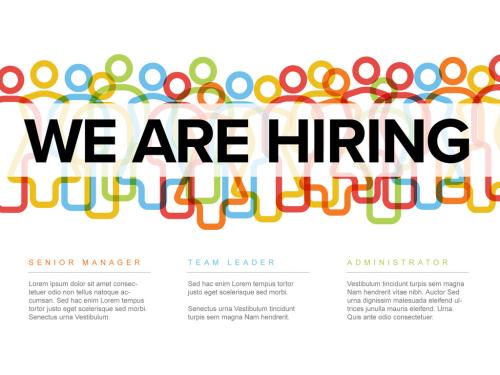 We Are Hiring Minimalistic Flyer Layout - 442423051