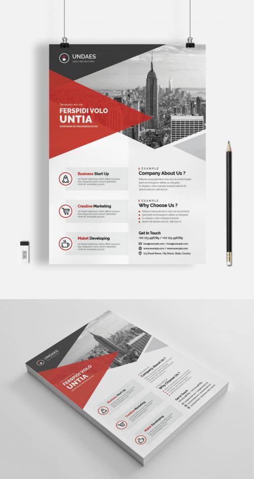 Simple Business Flyer - 442546208