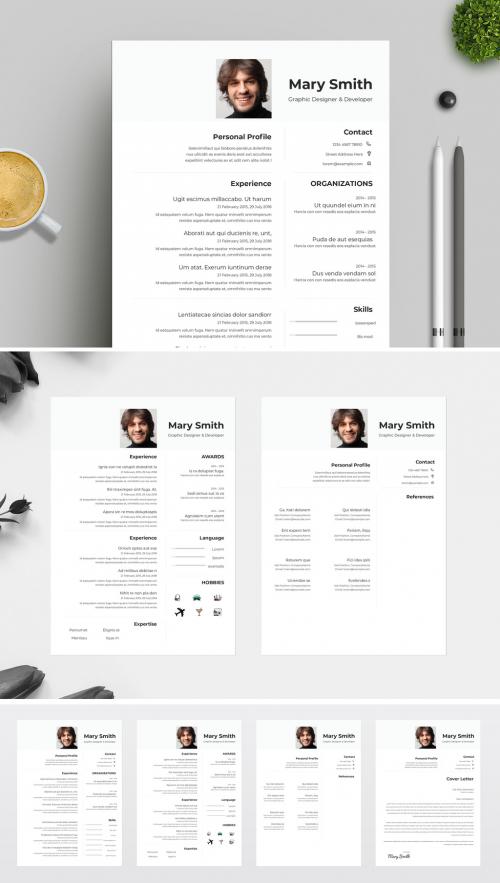 Personal Clean Resume - 442566427