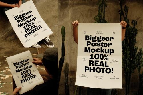 Handling Big Poster Mockup 7 - KRV