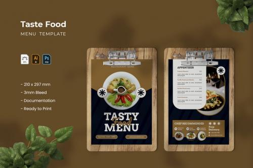 Tasty Food - Menu